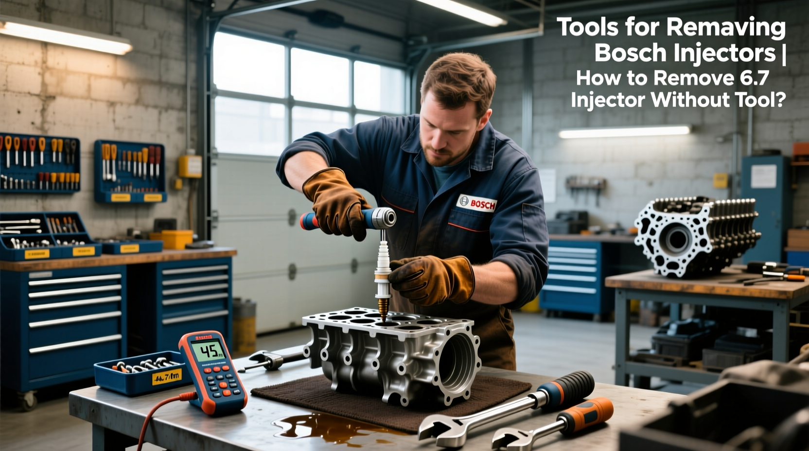 How to Choose Tools for Remove Bosch Injectors, How to Remove 6.7 Injector Without Tool?
