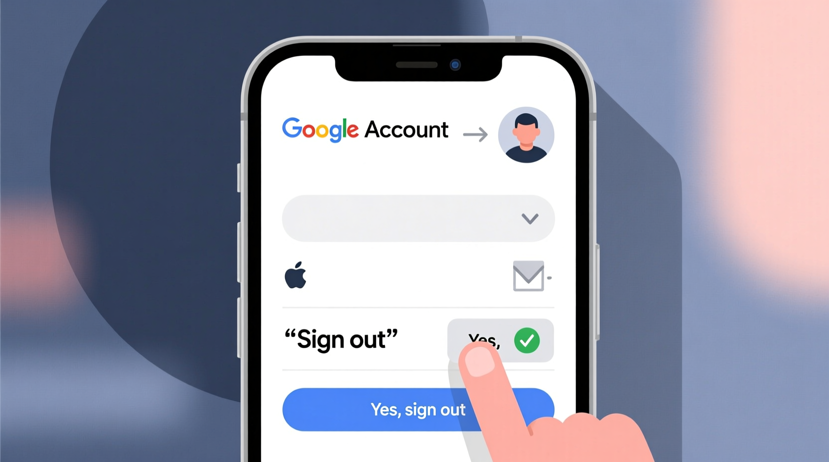 how to easily log out of your google account on iphone a step by step guide