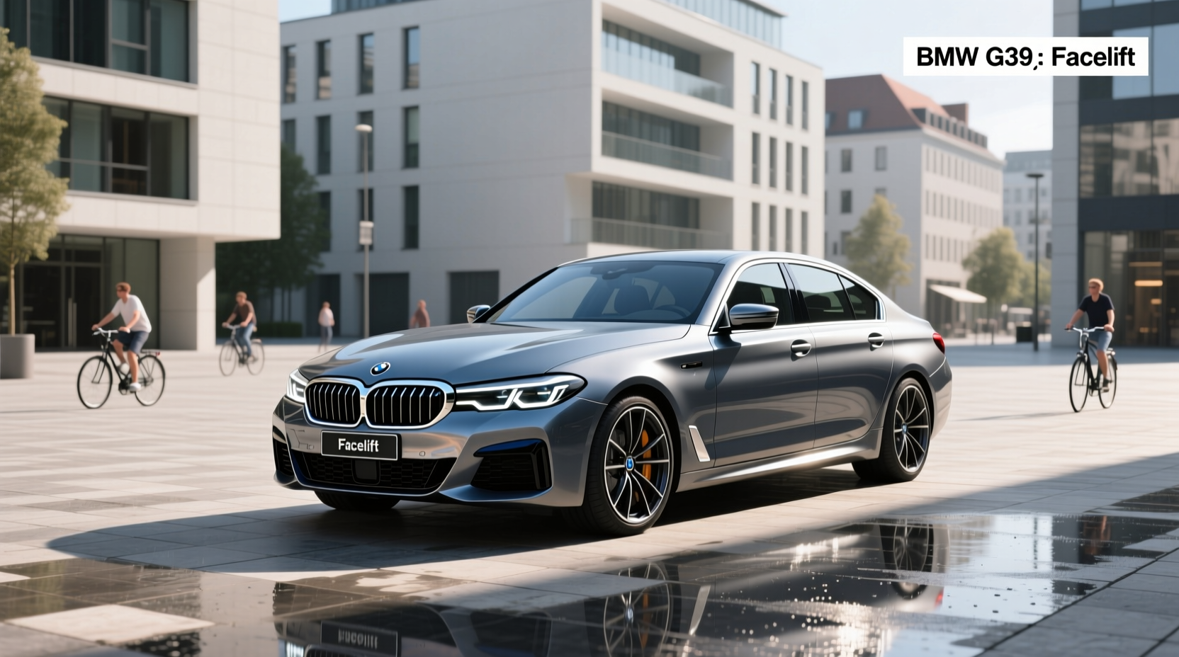 What changes did the BMW G30 facelift introduce in 2020?