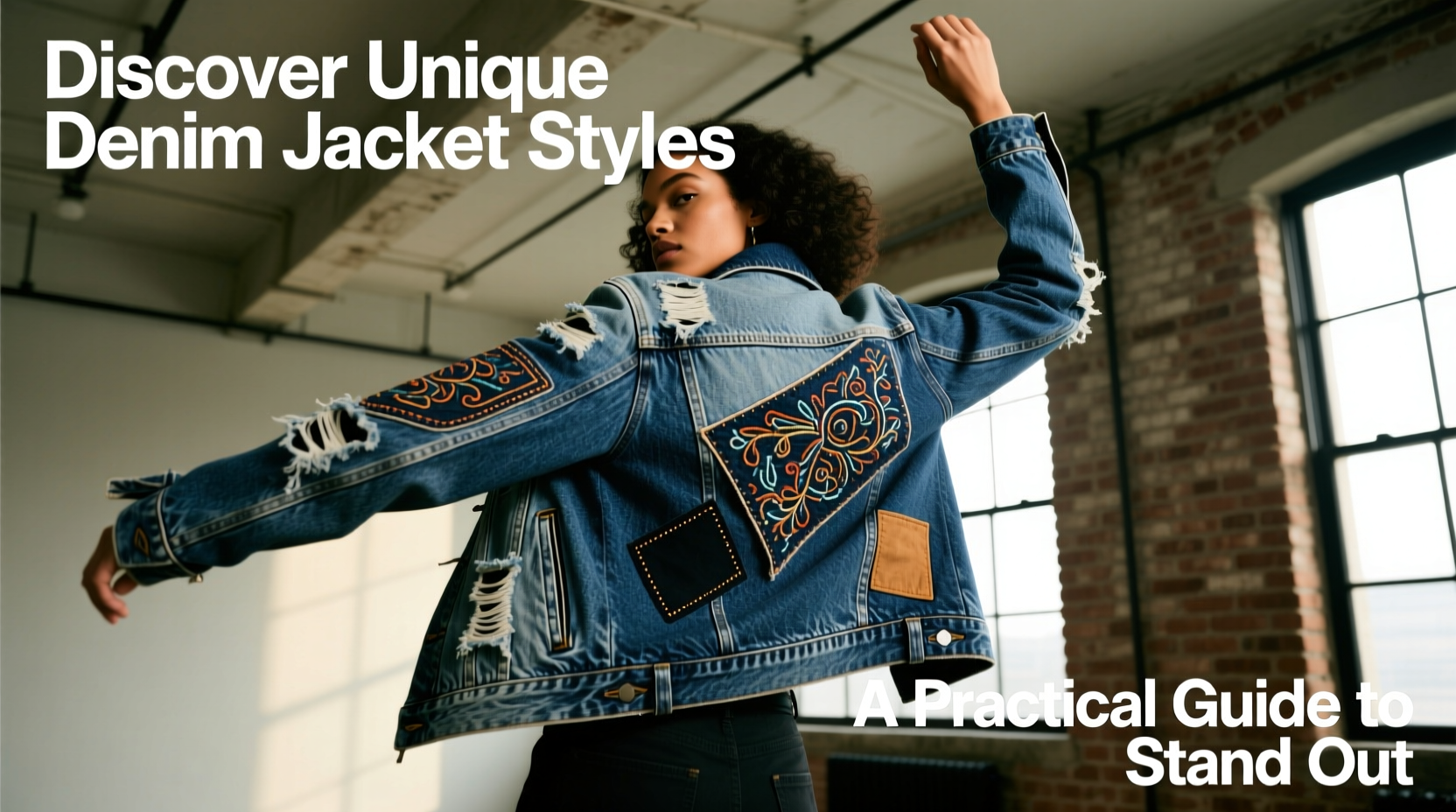 discovering unique denim jacket styles a practical guide to stand out with your jean jacket