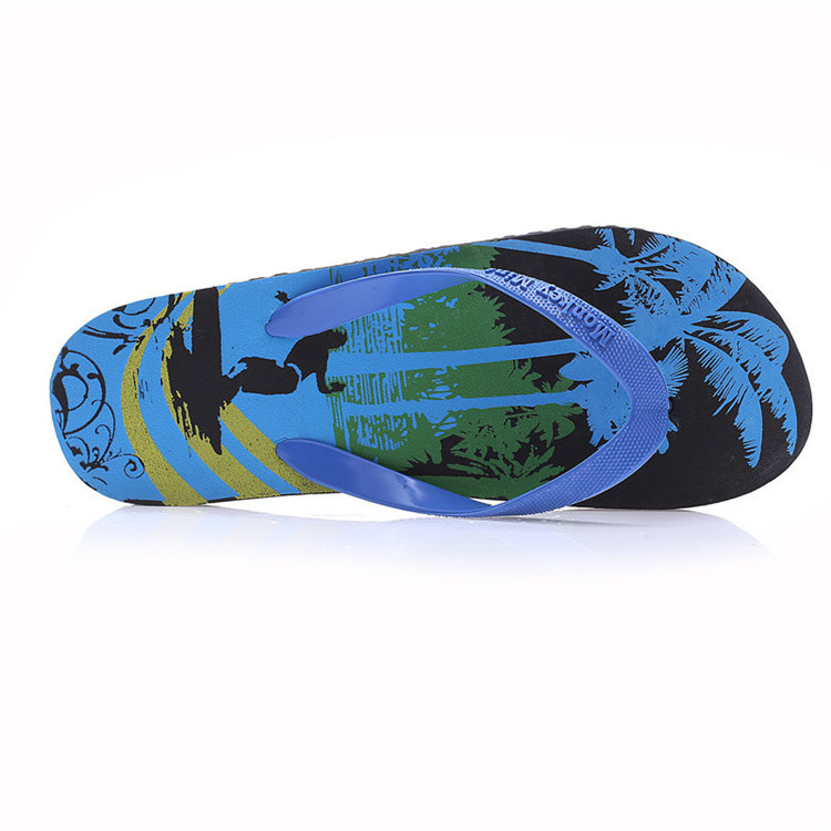 Summer Flat Flip-flop Beach Sandals Indoor Outdoor Slide Flip Flops Man Custom Logo