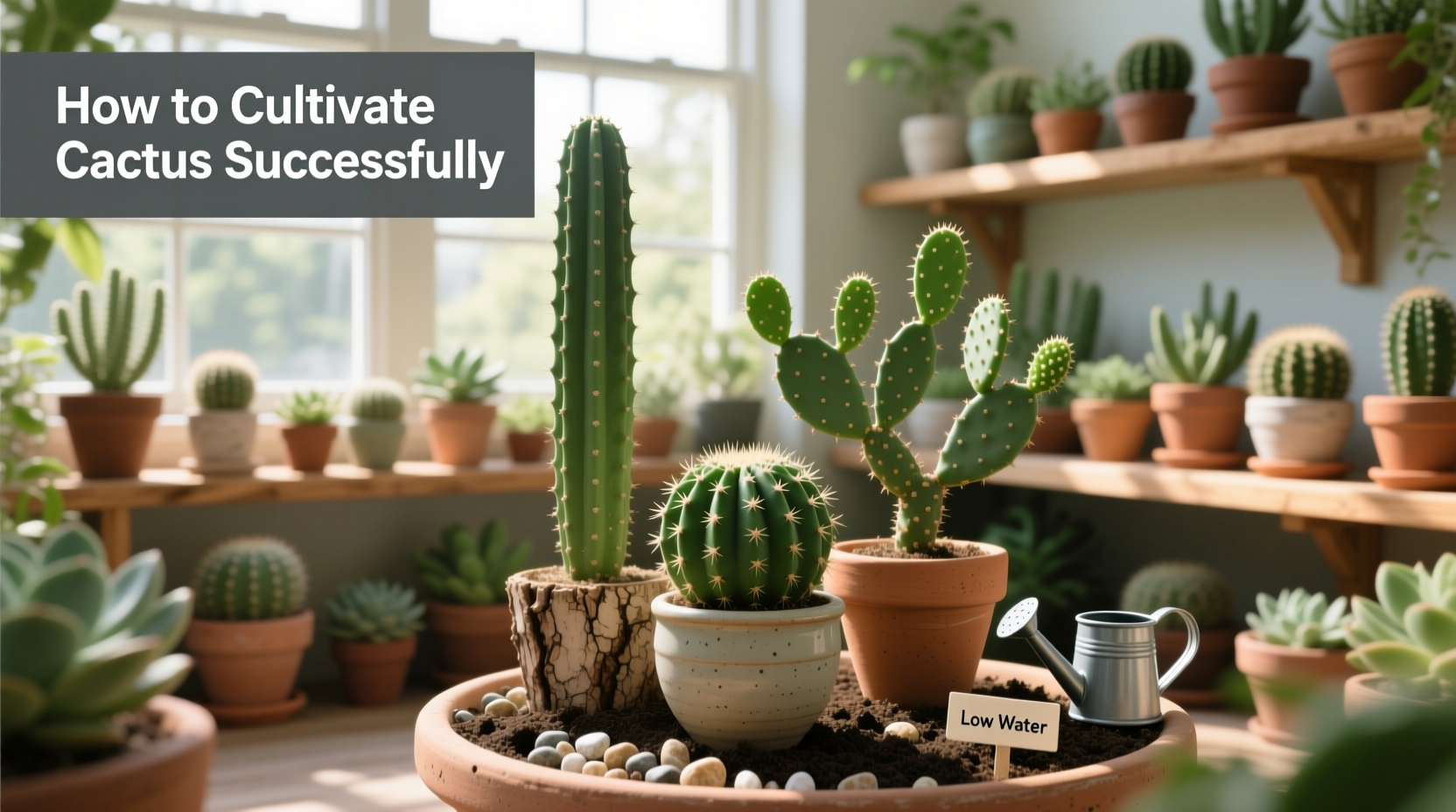 how to cultivate cactus