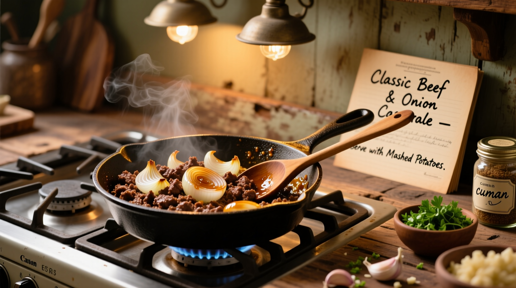 ground beef and onion recipes