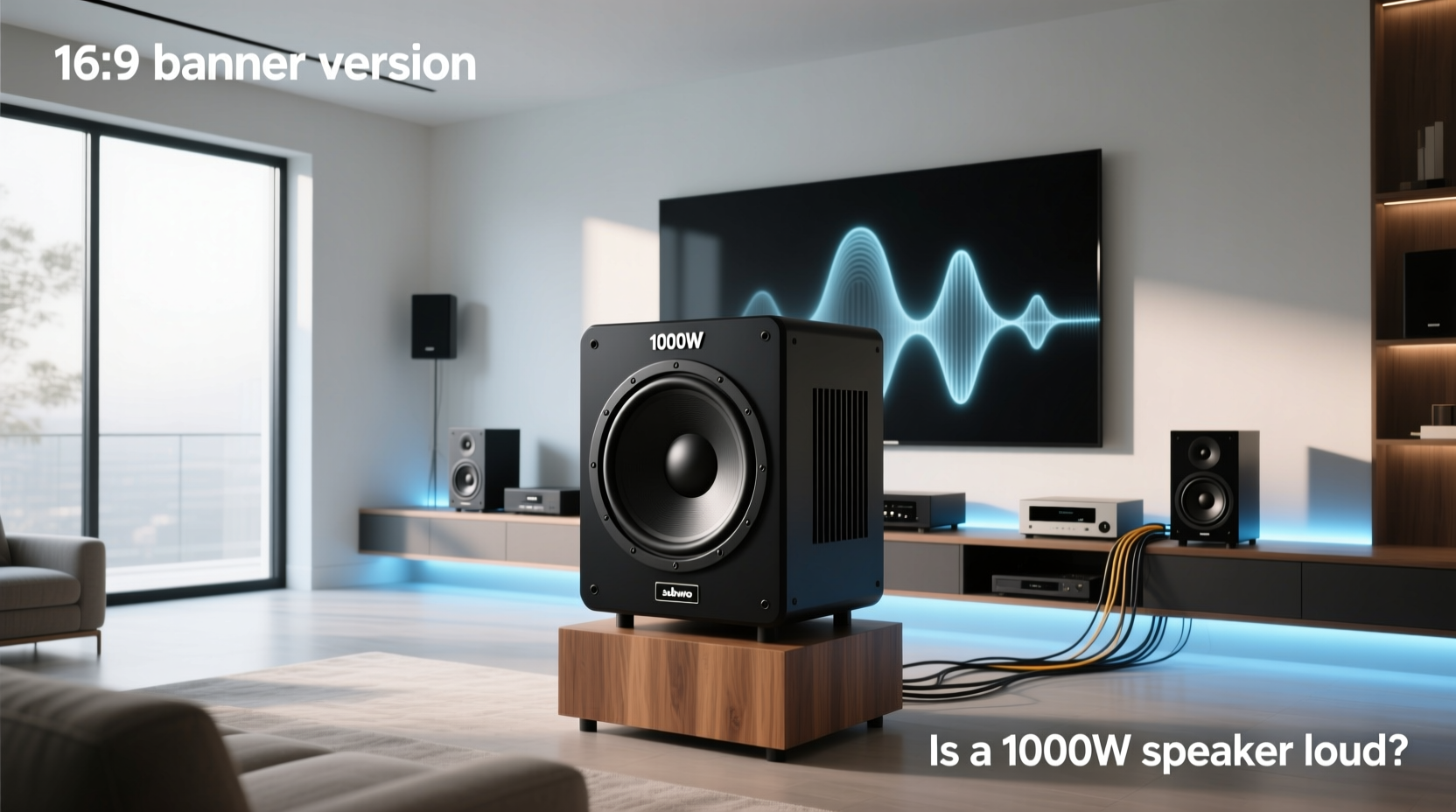 1000w subwoofer guide loud enough for your room 