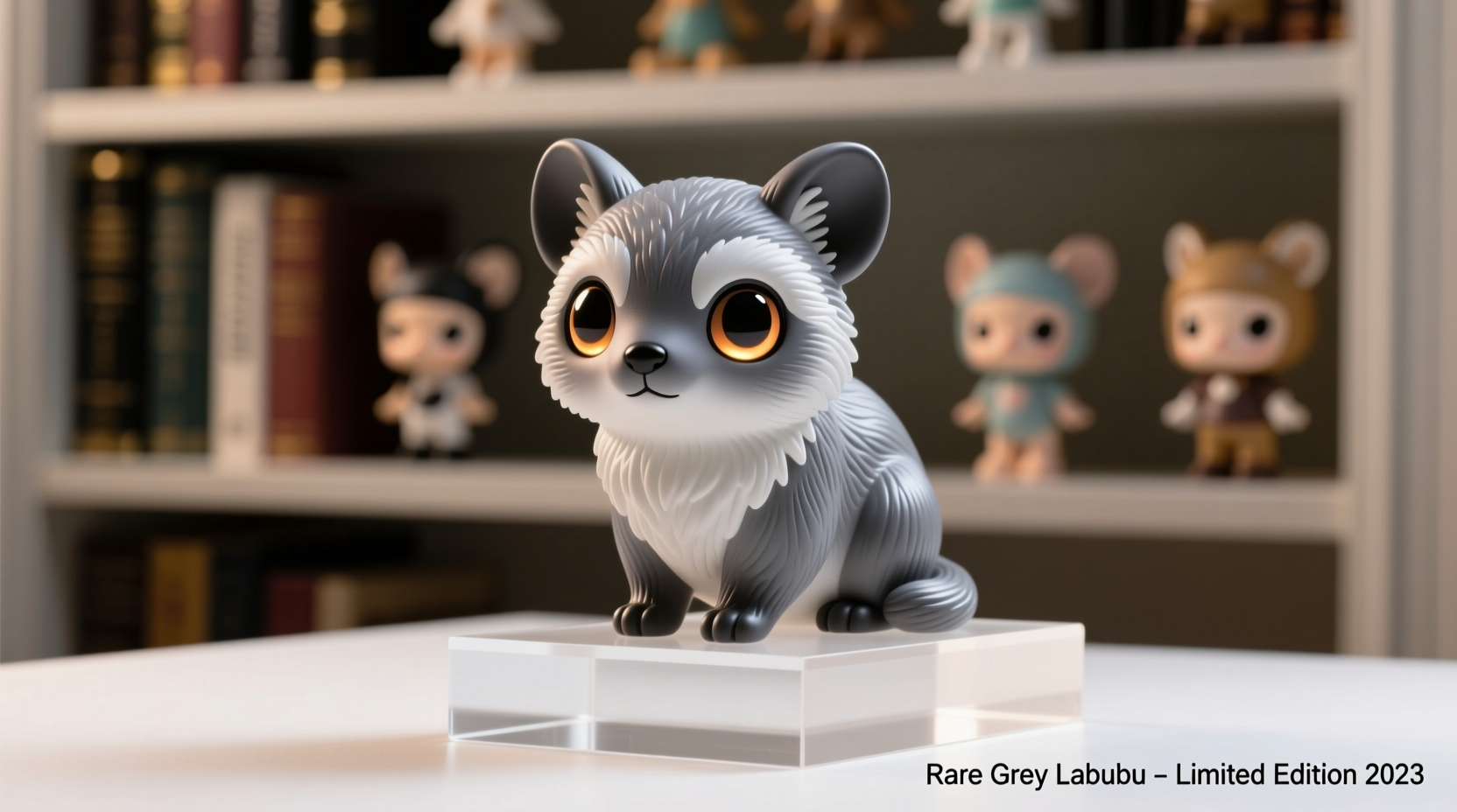 how rare is grey labubu