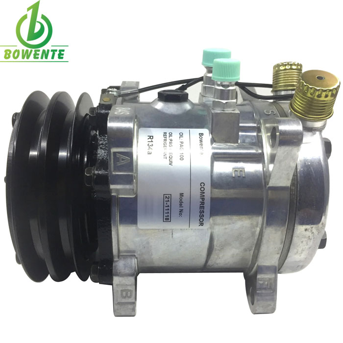 (絶版　希少)SANDEN SD-507 エアコンコンプレッサー　新品 Sanden 507 SD507 ACコンプレッサー 12V 2A R134a用 アフター市場