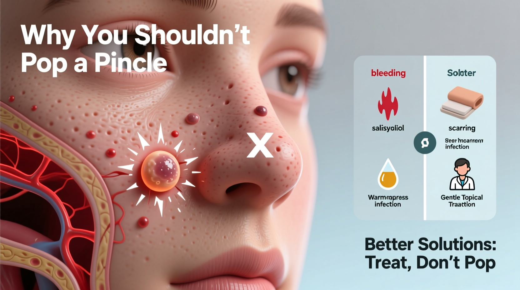 why you shouldnt pop a pimple risks better solutions