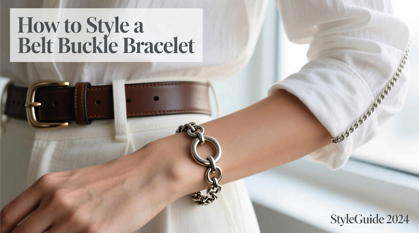 styling tips for wearing a bracelet with a belt buckle design a complete guide