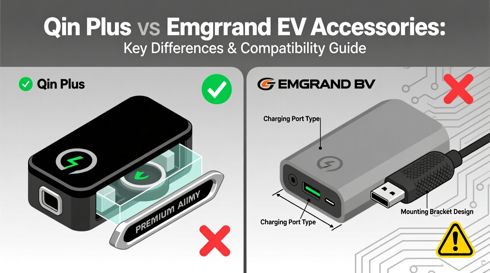 qin plus vs emgrand ev accessories
