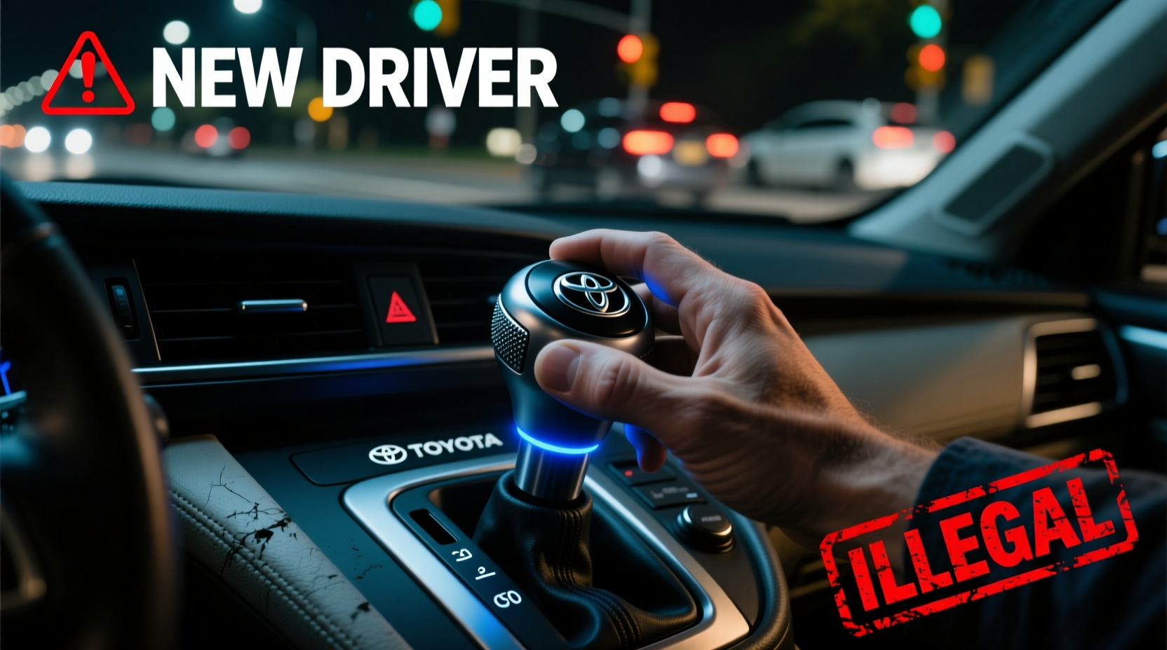 new driver toyota knob feedback