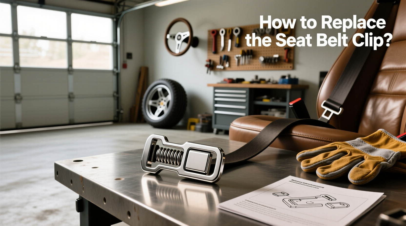 How to choose metal car seat belt buckle clip,How to replace the seat belt clip?