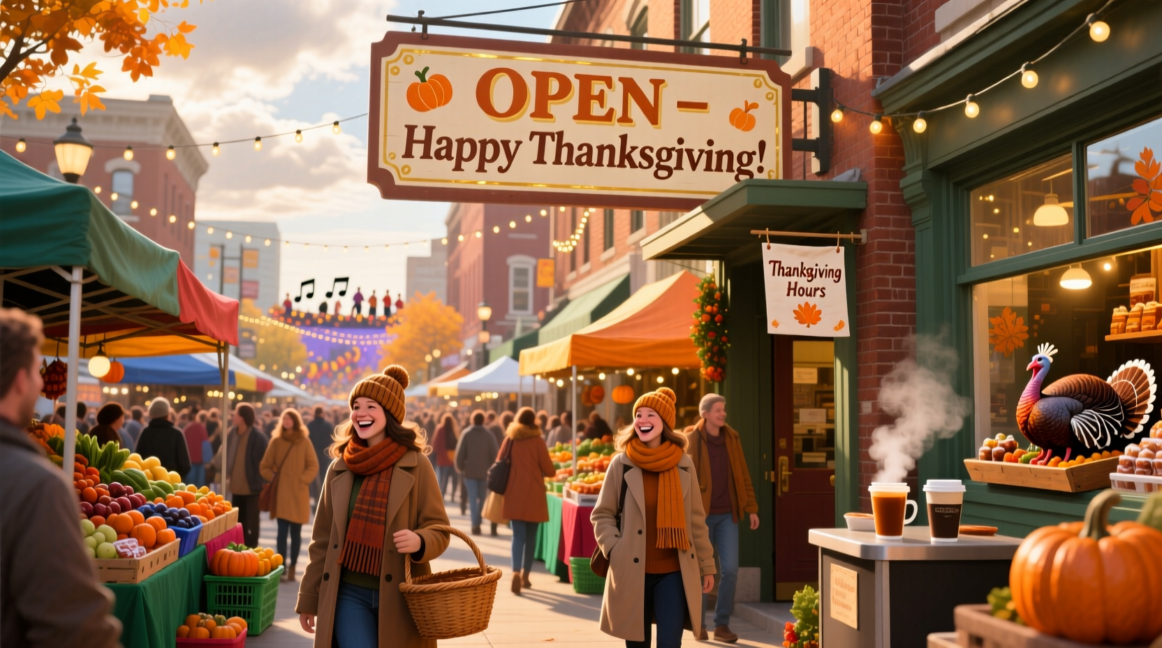 is city market open on thanksgiving