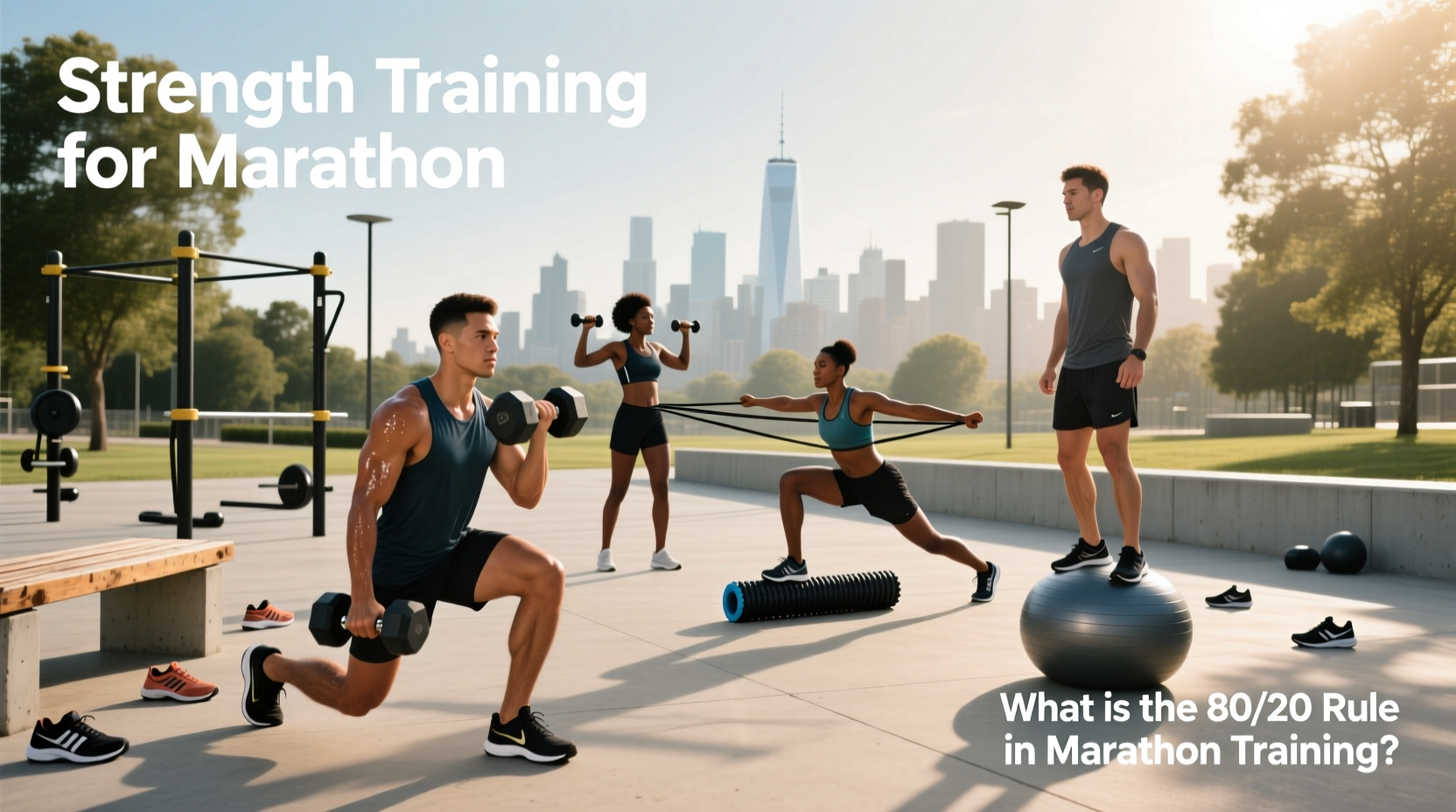 80/20 rule strength training for marathon