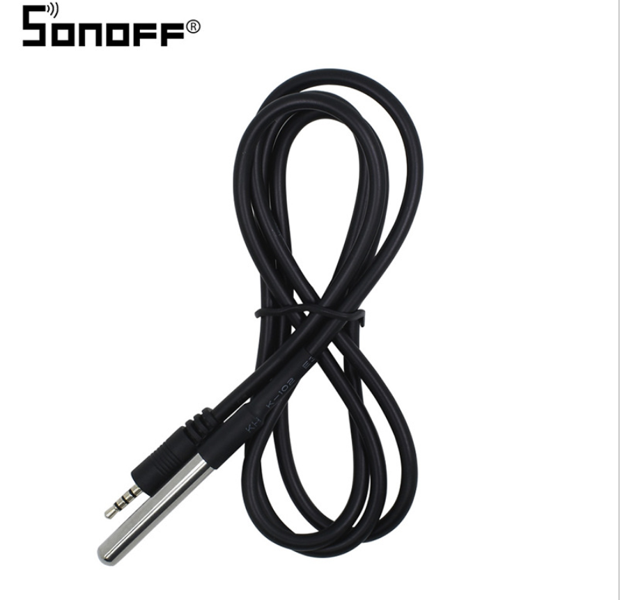 Sonoff Smart Home Waterproof Sonoff Wire ir Temperature Sensor Humidity Transmitter for TH10/TH16 Switch DS18B20