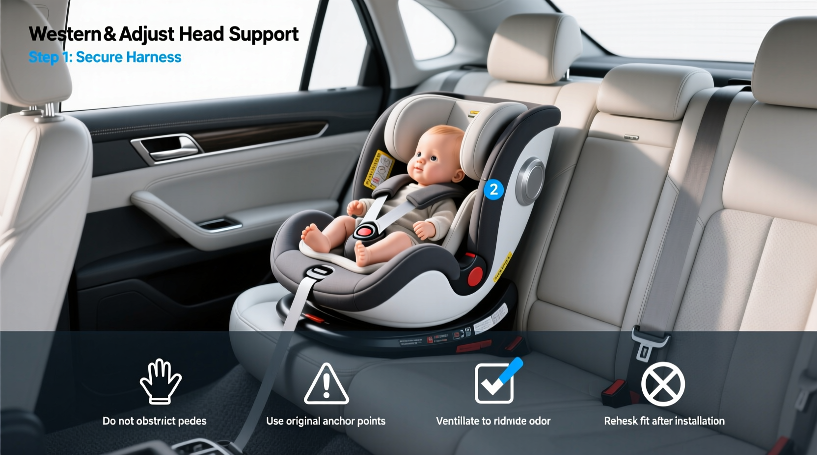 best infant head support for car seat