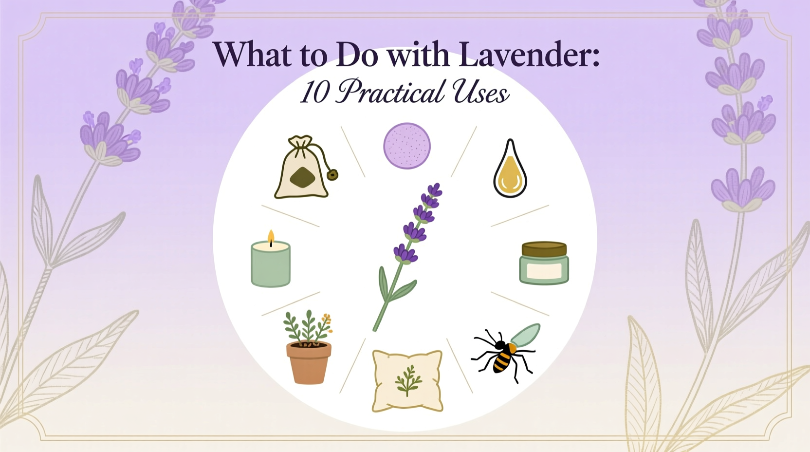What to Do with Lavender: 10 Practical Uses