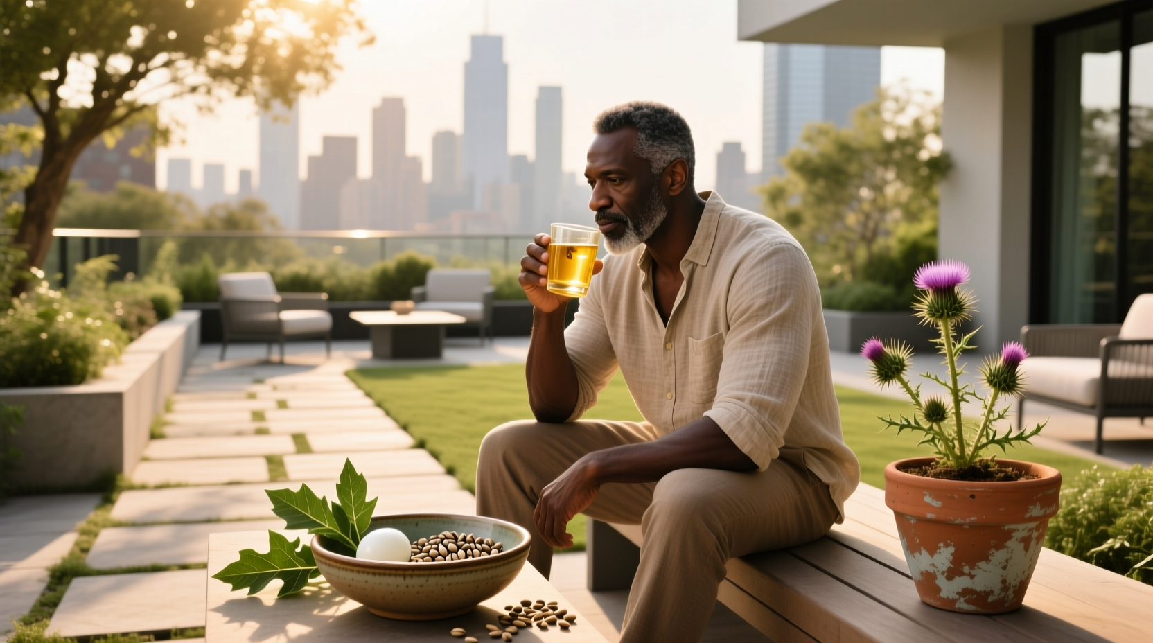 milk thistle benefits for men's health