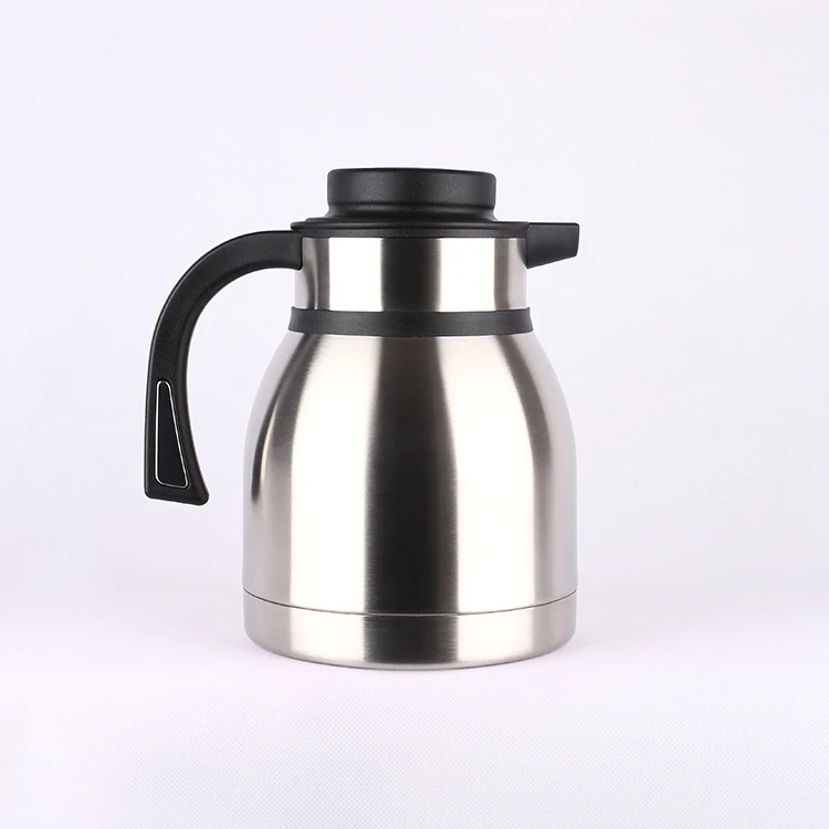 Plastic Handle Vacuum Flask Small Stainless Steel Coffee Pot