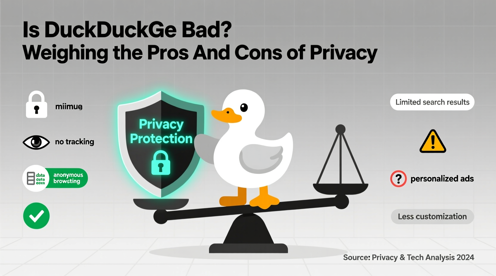 is duckduckgo bad weighing the pros and cons of privacy