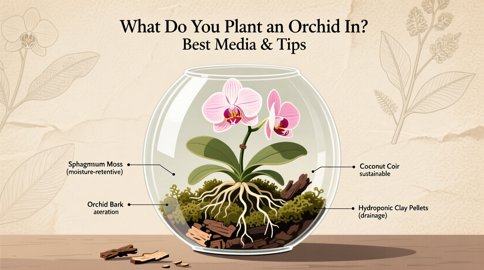 What Do You Plant an Orchid In? Best Media & Tips