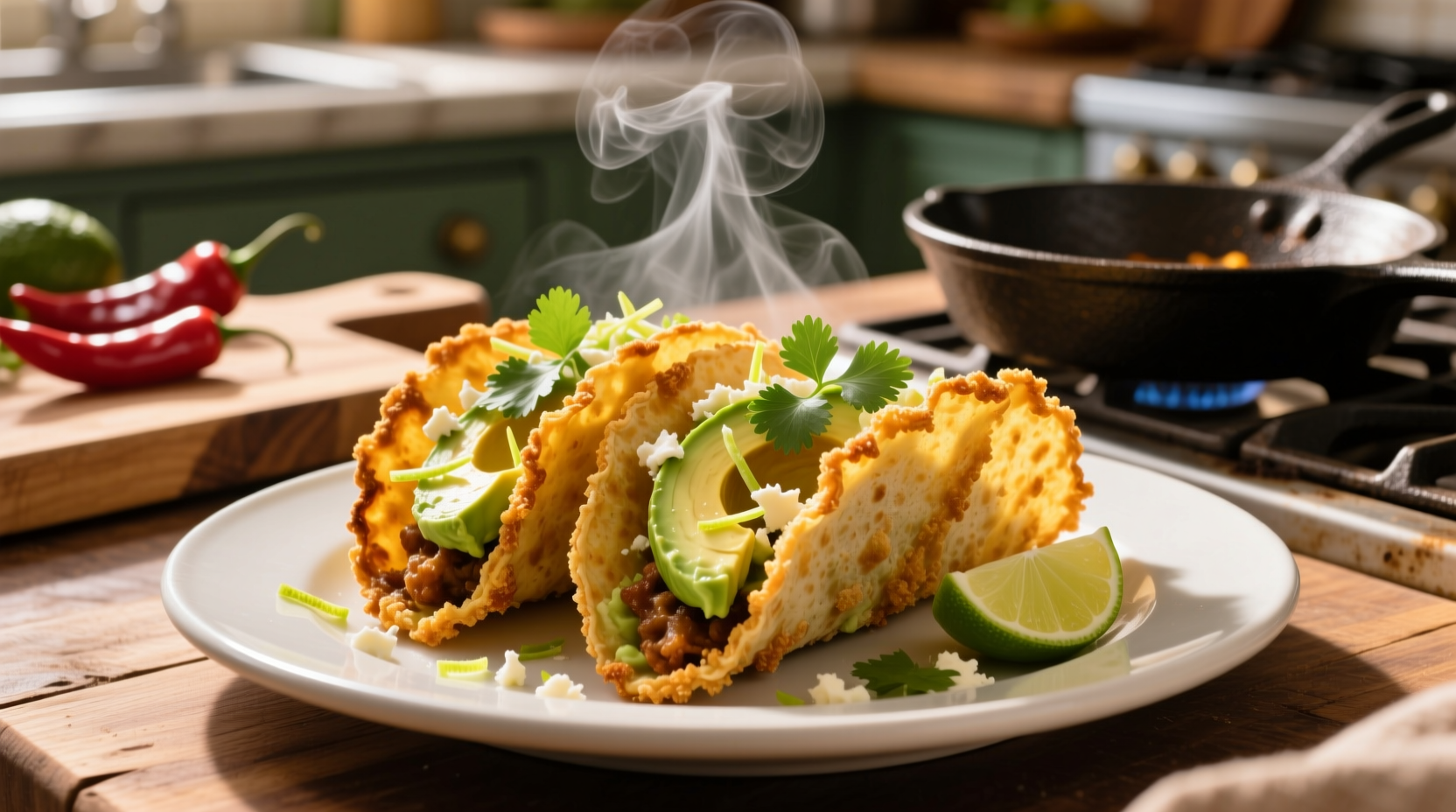 cook this now deep fried avocado tacos