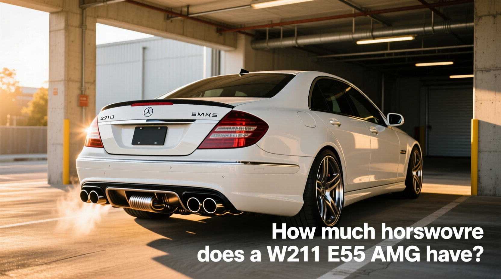 How to choose w211 amg exhaust,How much horsepower does a W211 E55 AMG have?