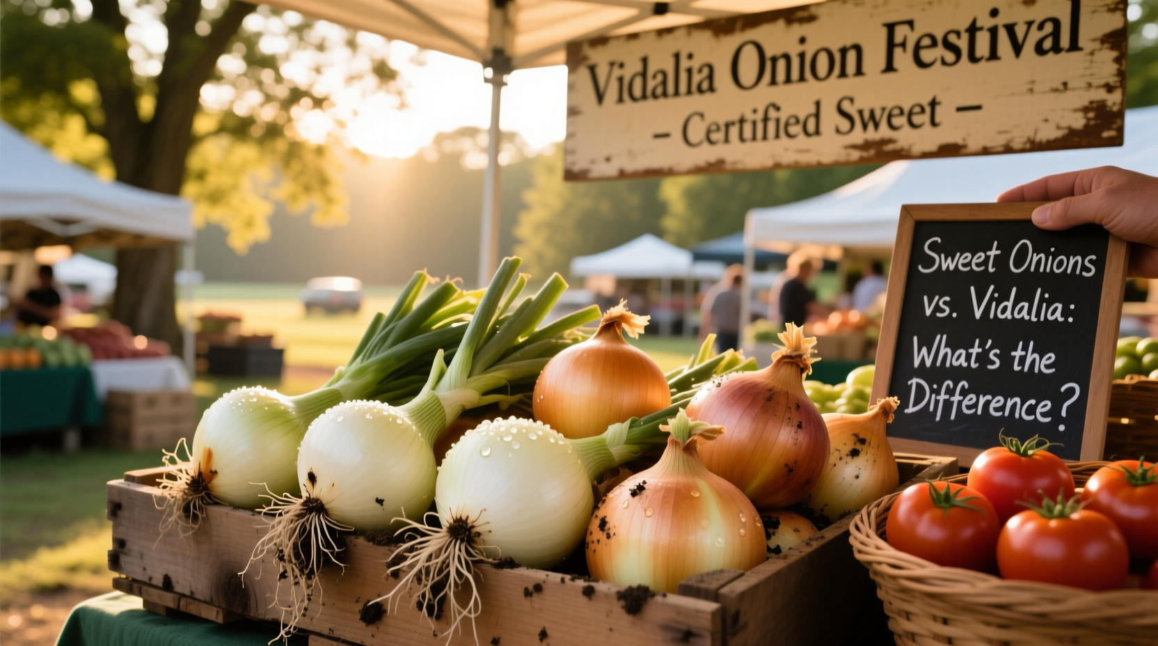 are sweet onions the same as vidalia