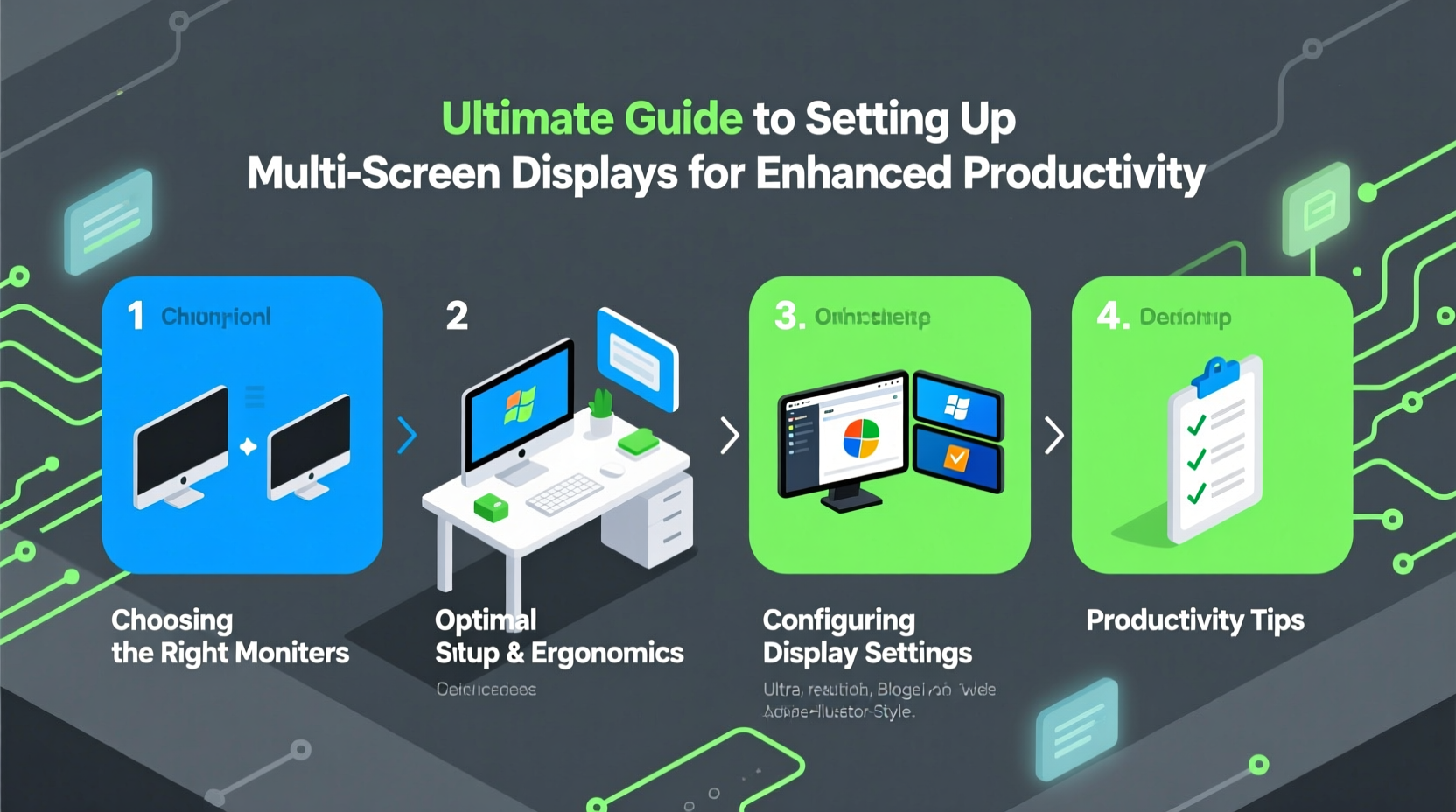 ultimate guide to setting up multi screen displays for enhanced productivity
