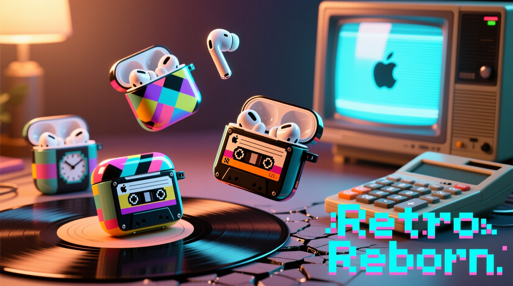 creative ways to style your airpods with nostalgic and retro inspired cases