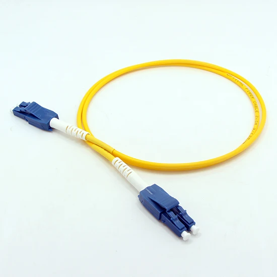 Polarity Reversible Lc-lc Sm Dual Fiber D652D 3mm 3m Lszh Yellow Uniboot Fiber Patch Cord with Pull Tab