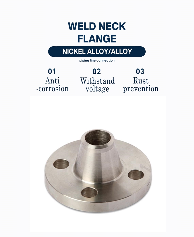 Nickel Alloy Inconel 800 Forged Flange DN65 Flange Welding Neck 2-1/2" 600#  ANSI B16.5