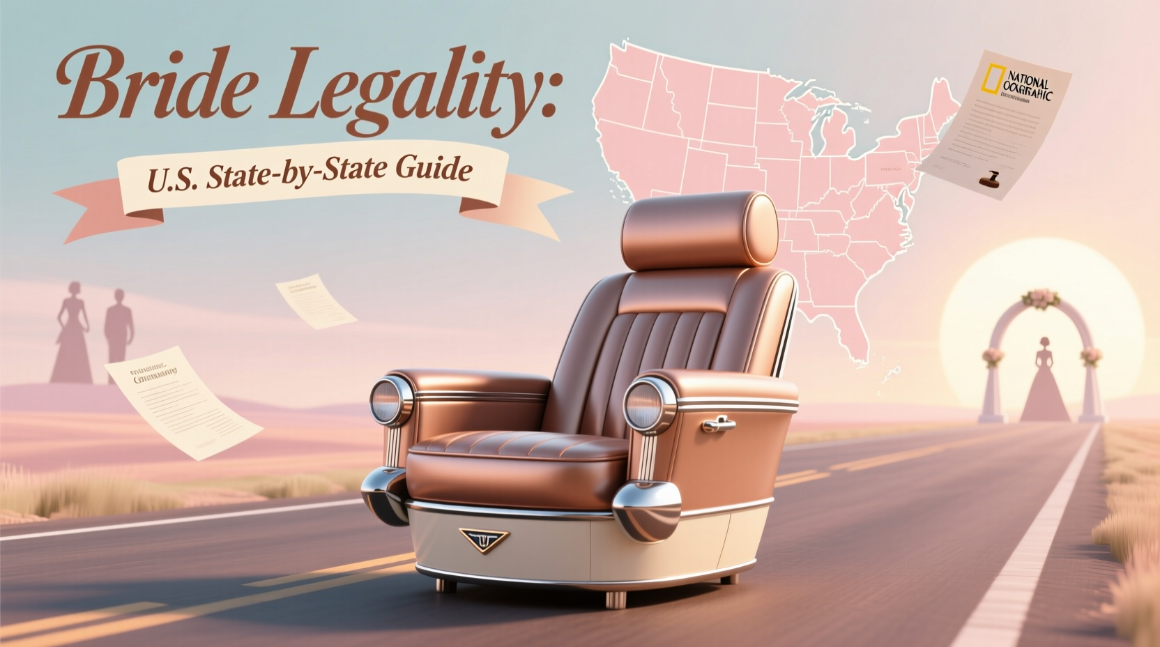 reclining bucket seats bride legality