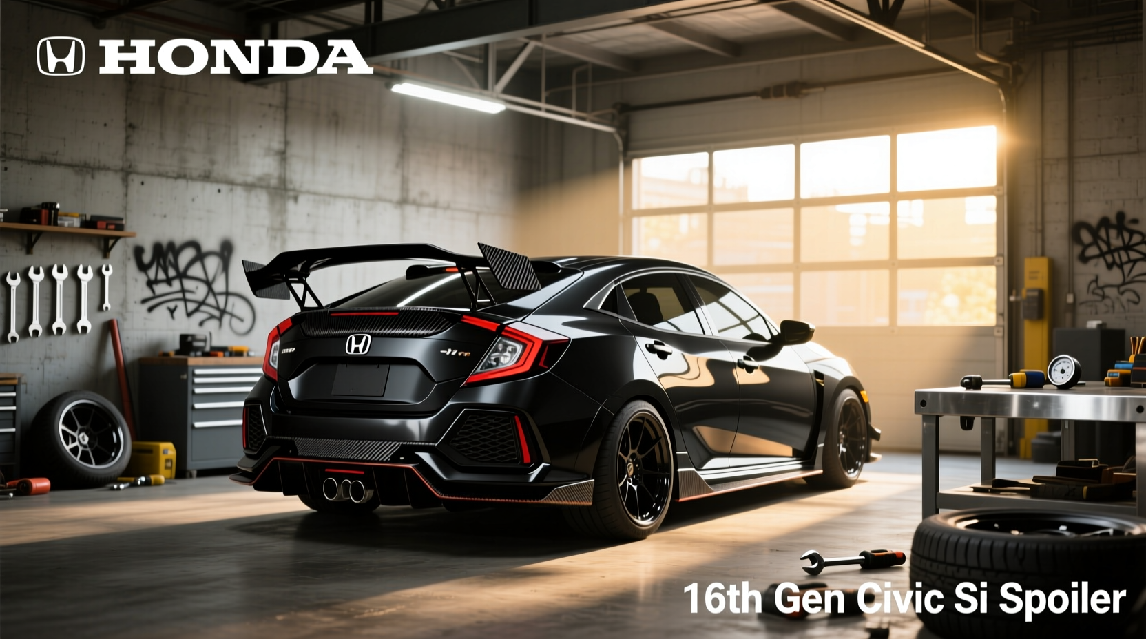 10th gen civic si spoiler guide