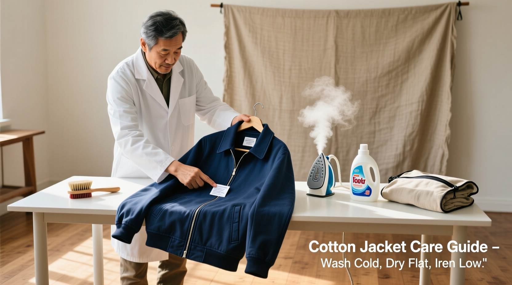 expert guide to maintaining and caring for solid color cotton jackets