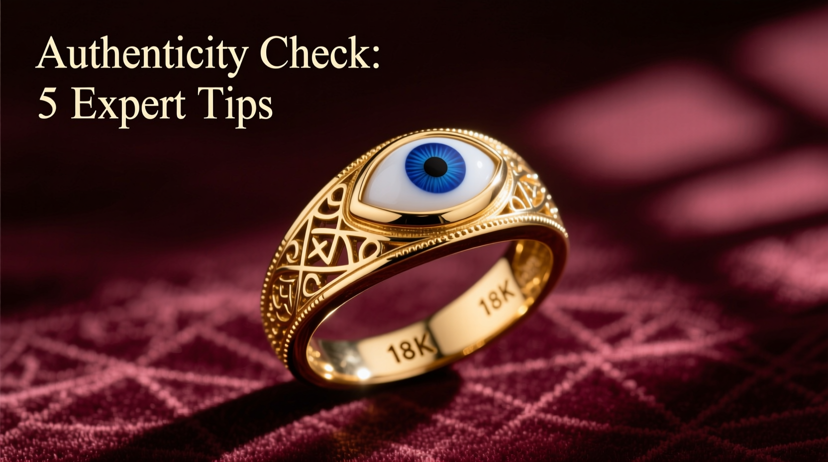 how to identify a high quality gold evil eye ring expert tips for authenticity and craftsmanship