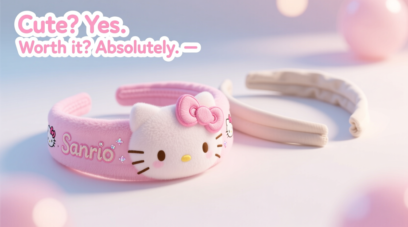 sanrio headbands vs regular headbands are the cute ones actually worth it