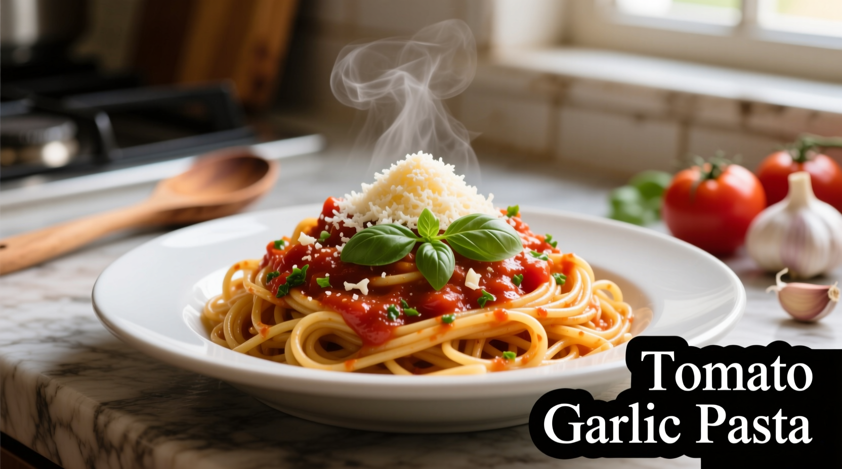 tomato garlic pasta