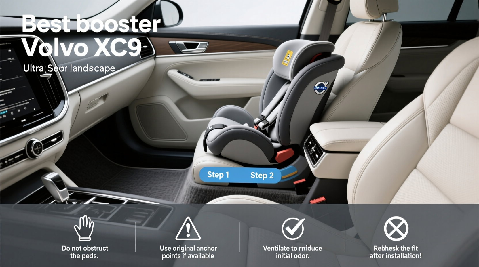 best booster seat for volvo xc90