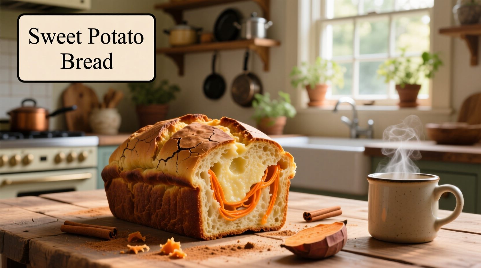 Perfect Sweet Potato Bread Recipe & Baking Science