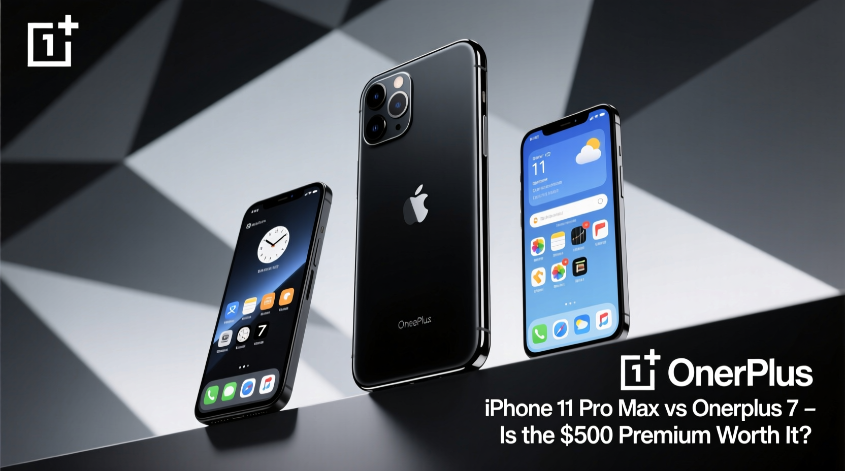 iphone 11 pro max vs oneplus 7 is the iphone still worth the extra 5