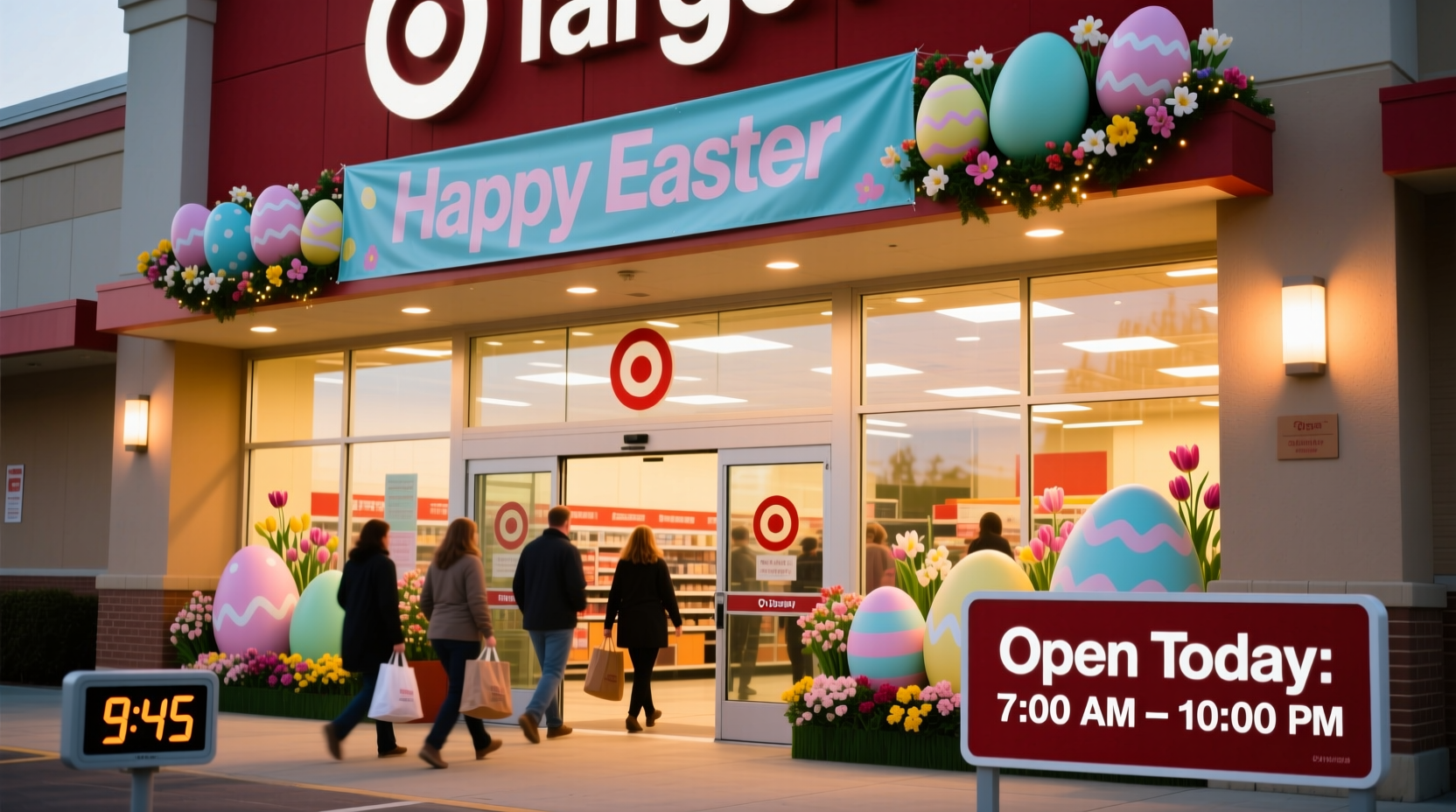 is target open on easter 2022