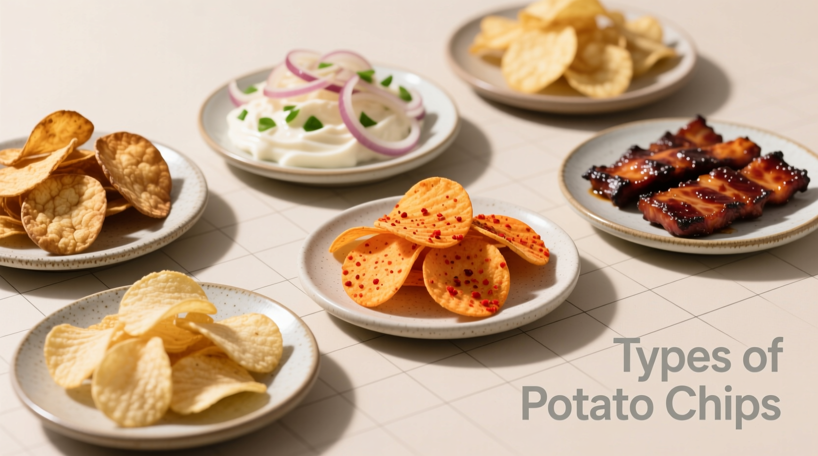 types of potato chips