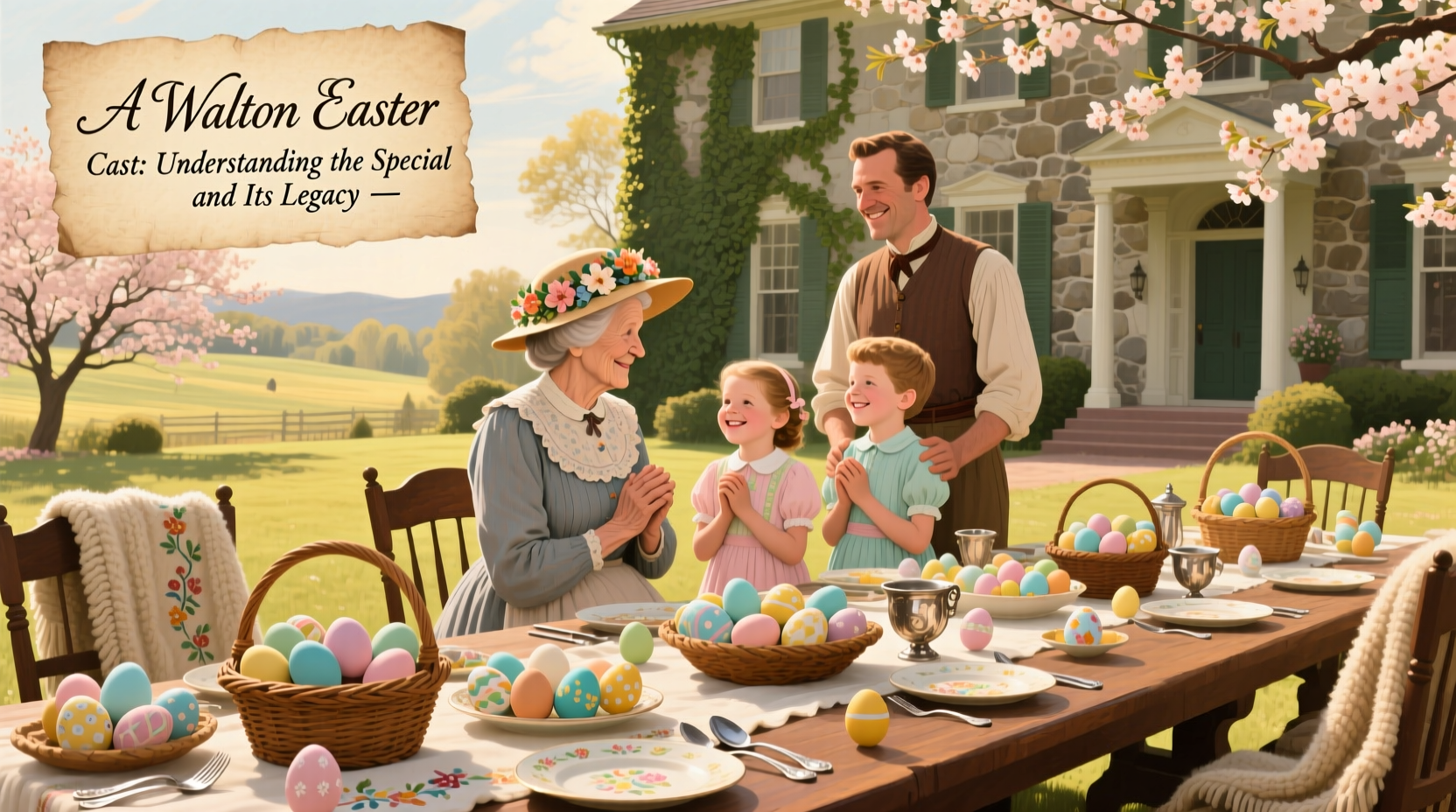 a walton easter cast