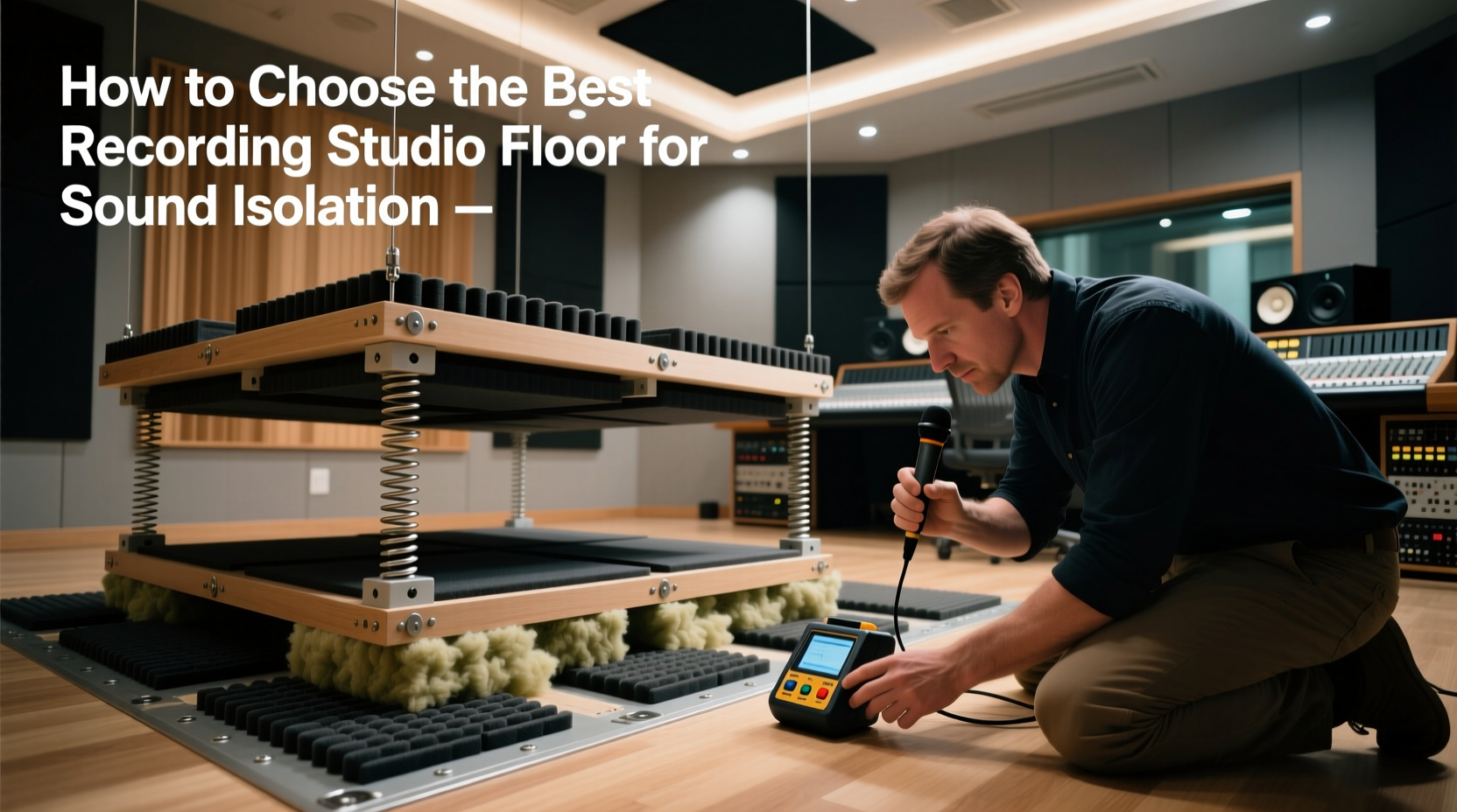 recording studio floor