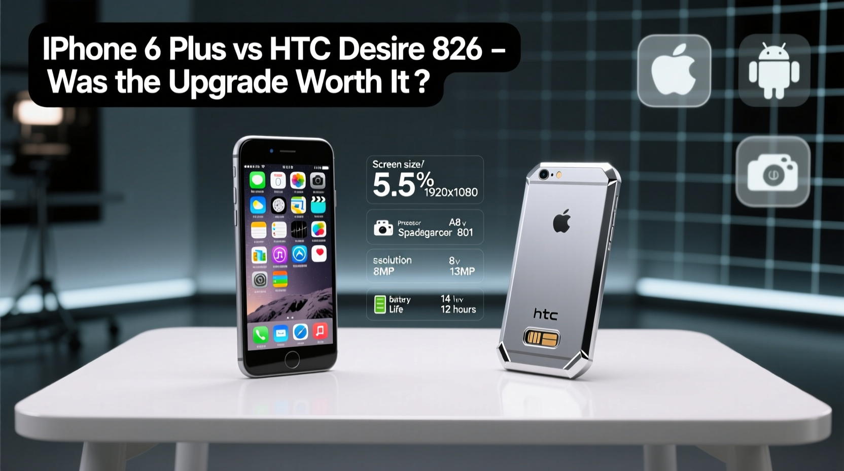 iphone 6 plus vs htc desire 826 was upgrading really worth it