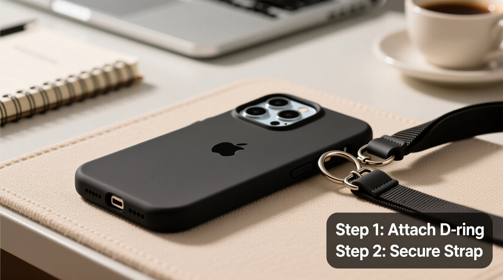 step by step guide to installing a crossbody strap on your iphone case for hands free convenience 2