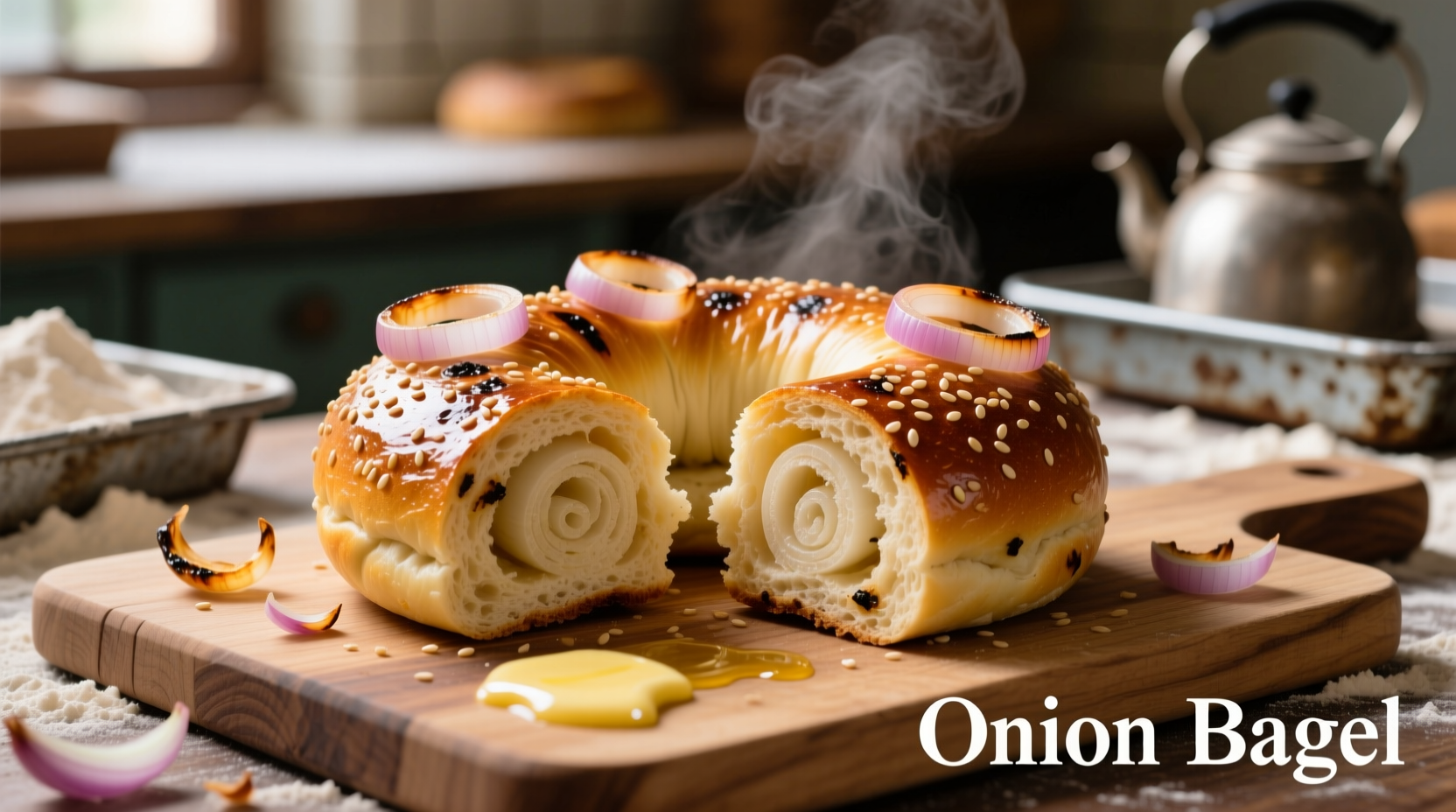 onion bagel
