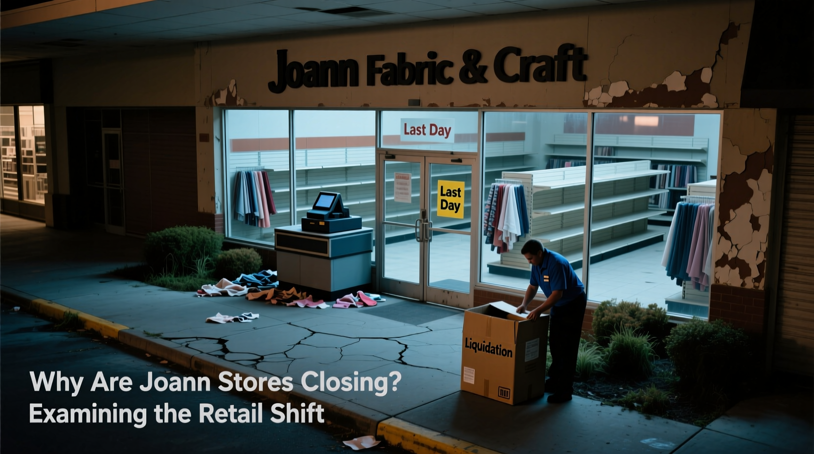 why are joann stores closing examining the retail shift