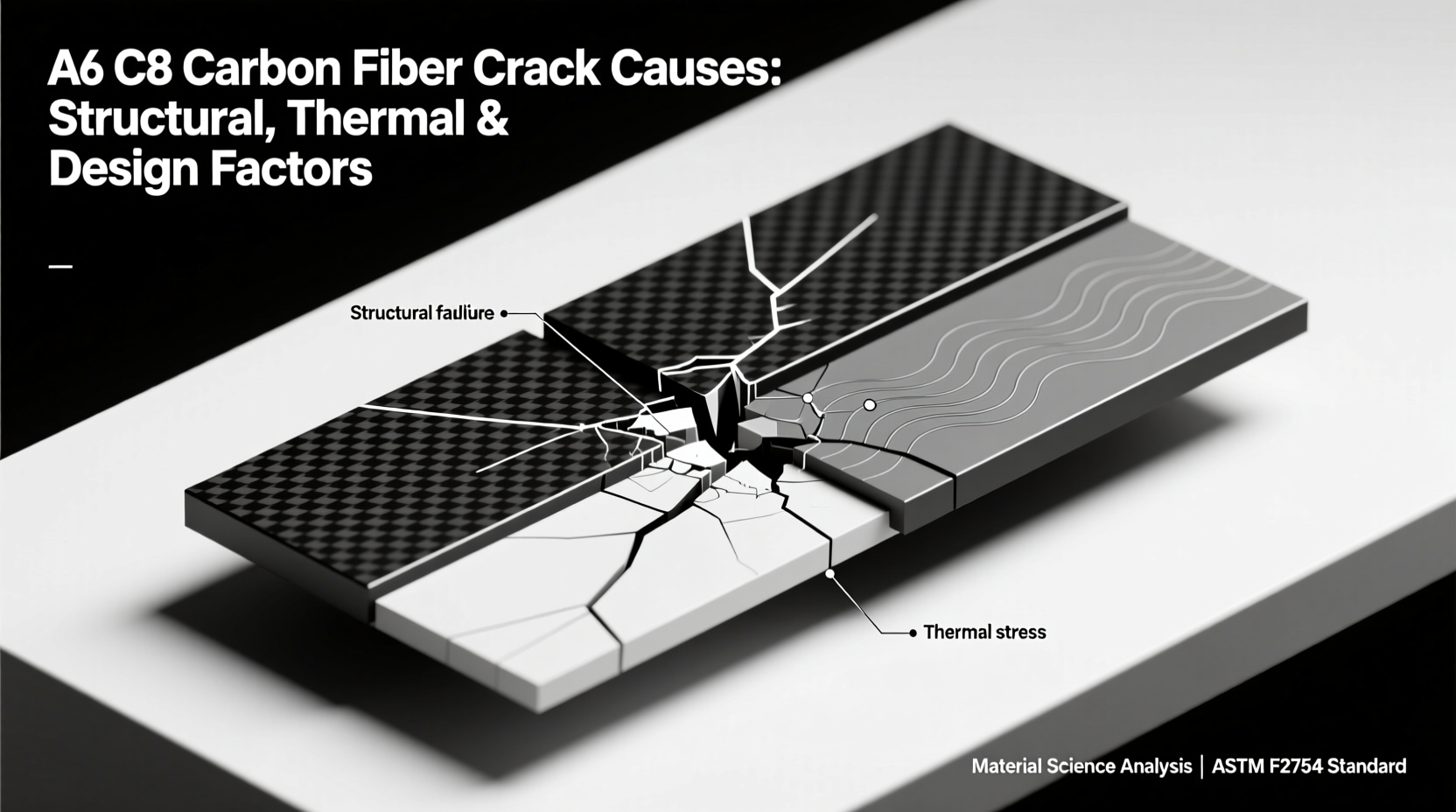 a6 c8 carbon crack reason