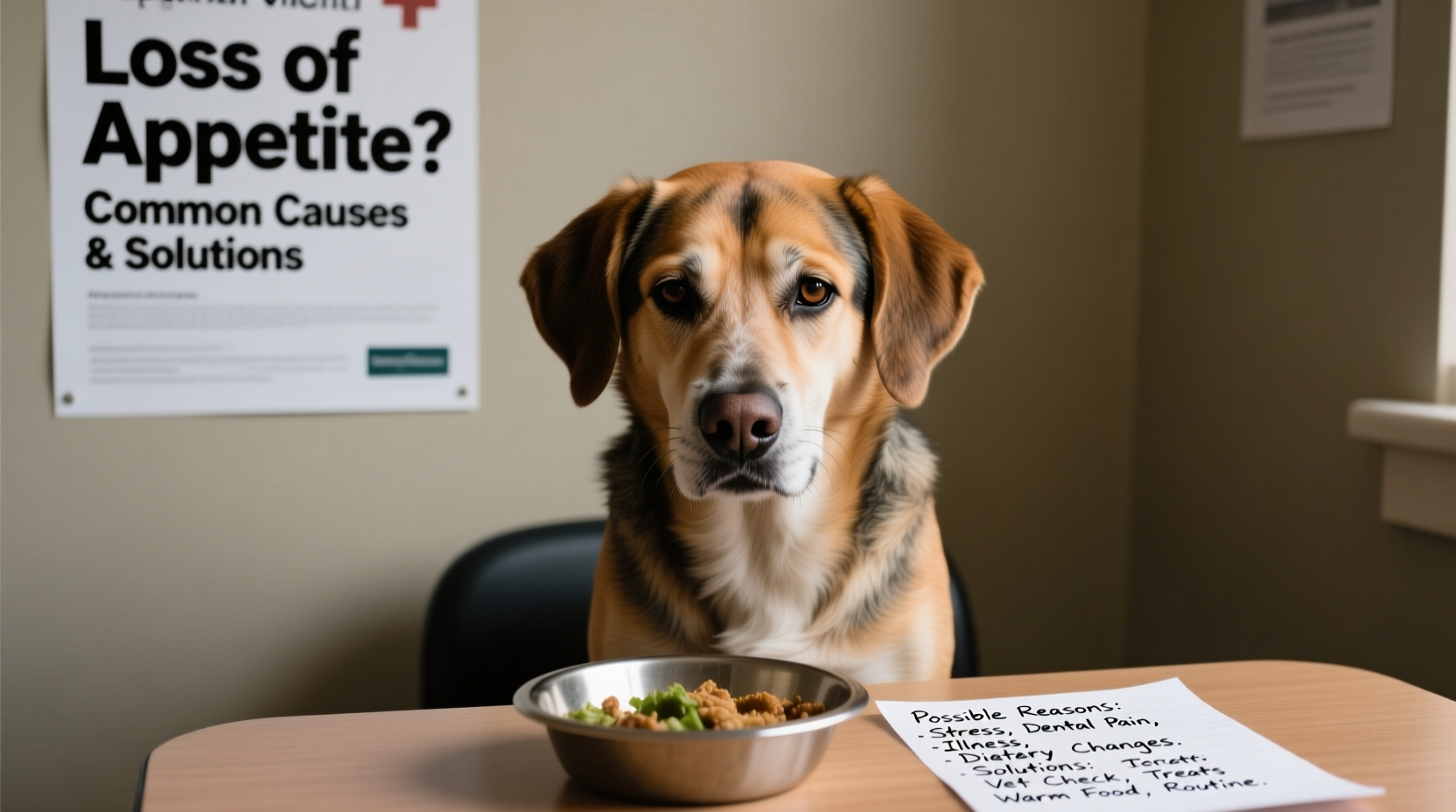 dog not eating reasons why solutions to regain appetite